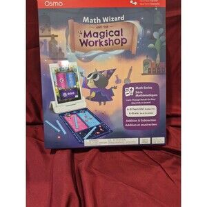 New Osmo Magical Workshop Math Wizard for iPad and Fire Tablets.  Ages 6-8.